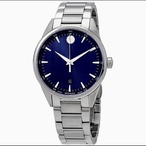 Men’s Movado Stratus Quartz Blue Dial Watch